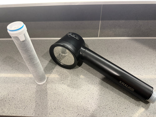 CLEAU Shower Head — Matte Black