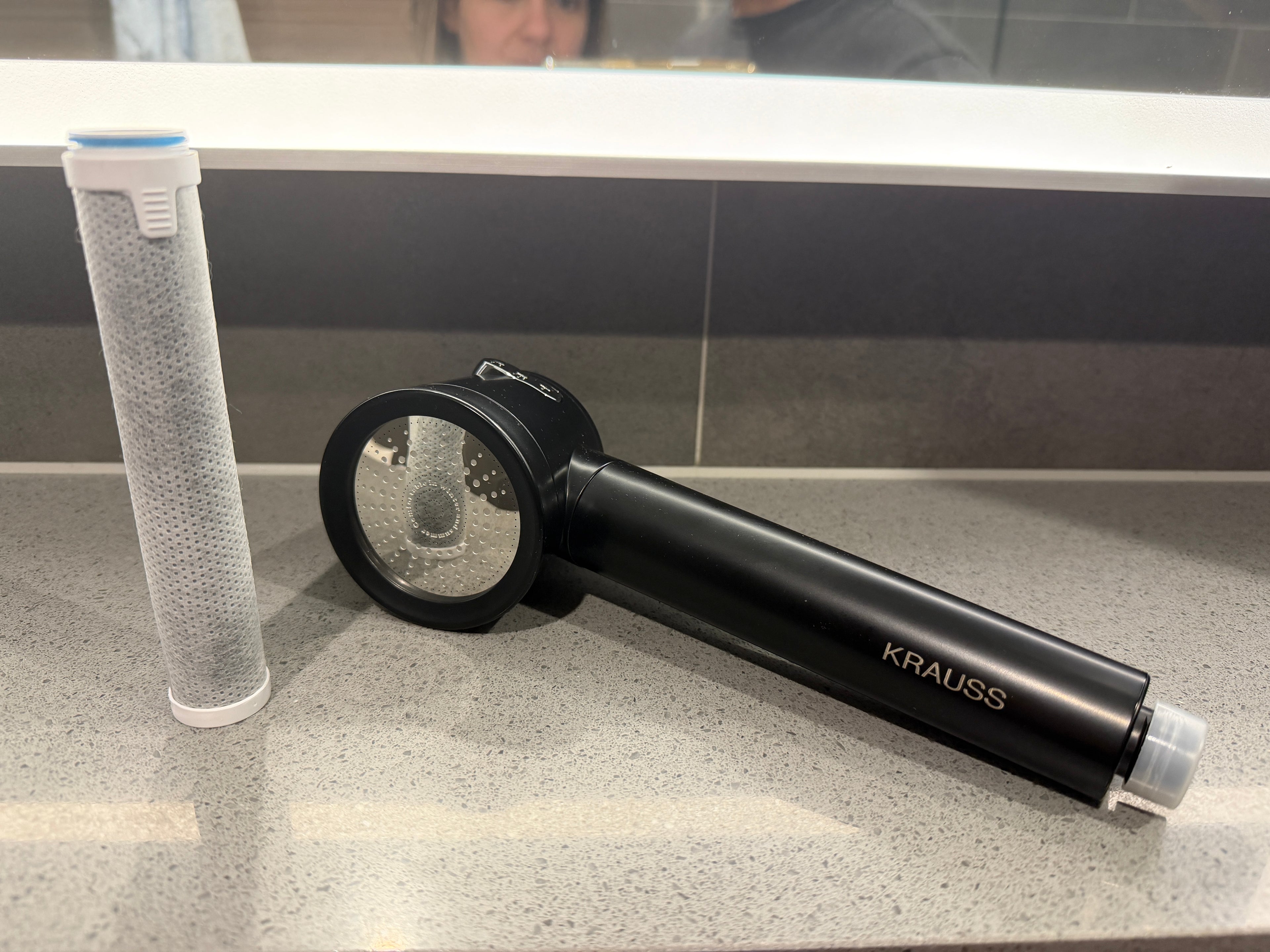CLEAU Shower Head — Matte Black